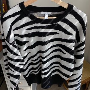 Nine West Zebra Sweater